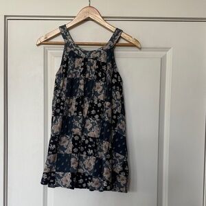 Roller Rabbit Blue Paisley patchwork Dress